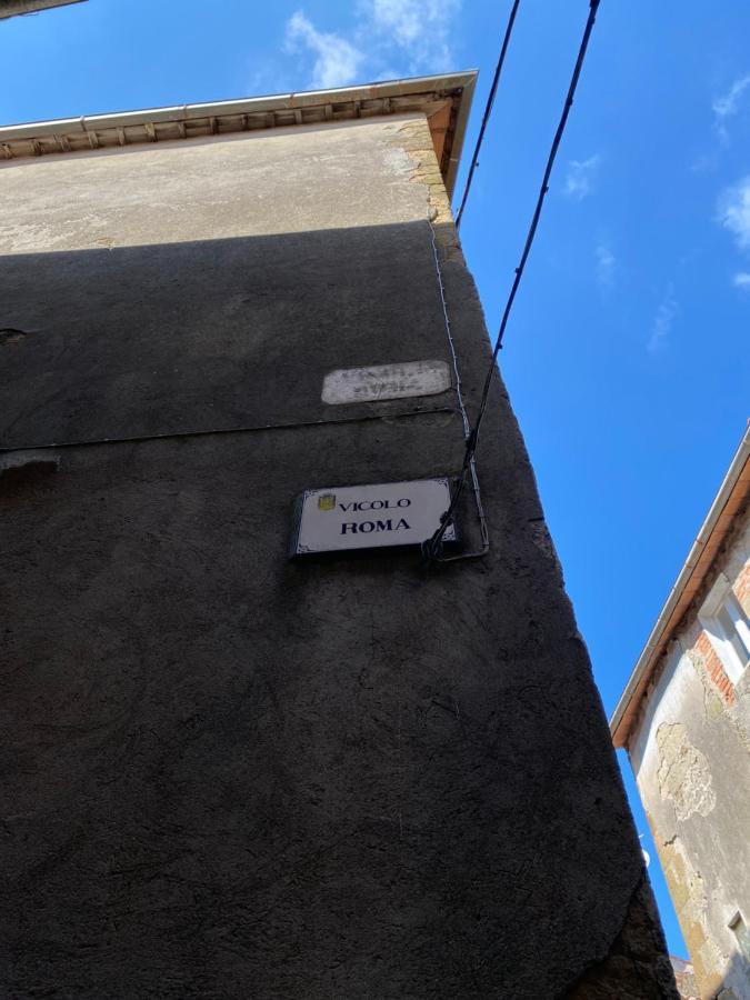 La Sorpresa Monolocale Con Vista Vallata Pitigliano Bagian luar foto