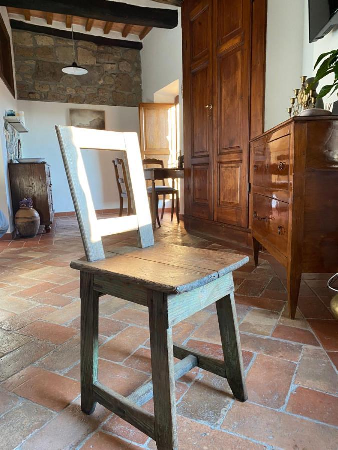 La Sorpresa Monolocale Con Vista Vallata Pitigliano Bagian luar foto